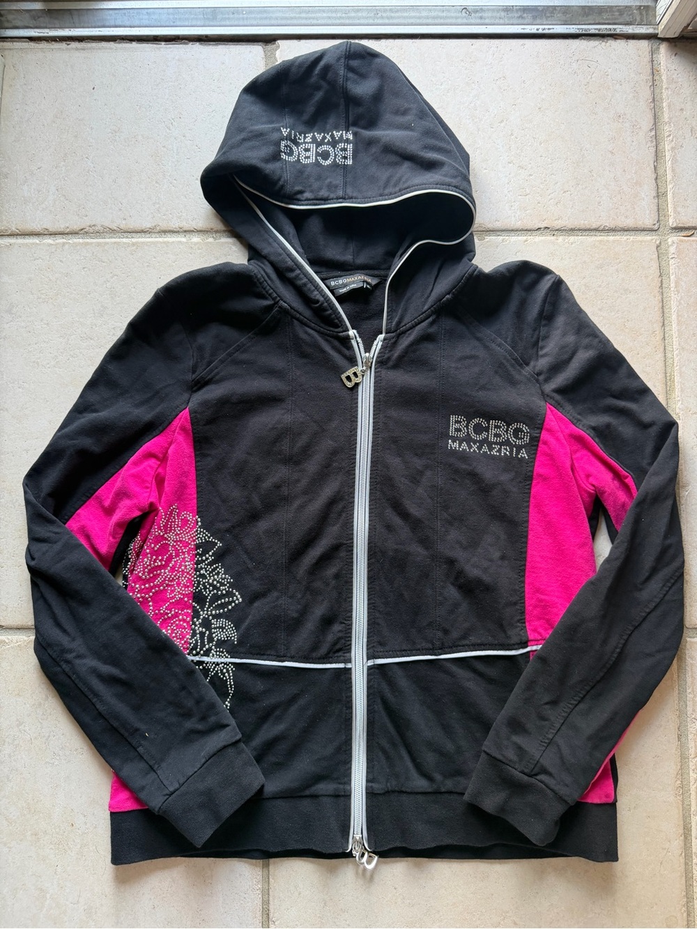 Y2K Vintage BCBGMaxAzria Zip Up Hoodie